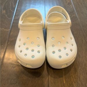 Children’s White Crocs
